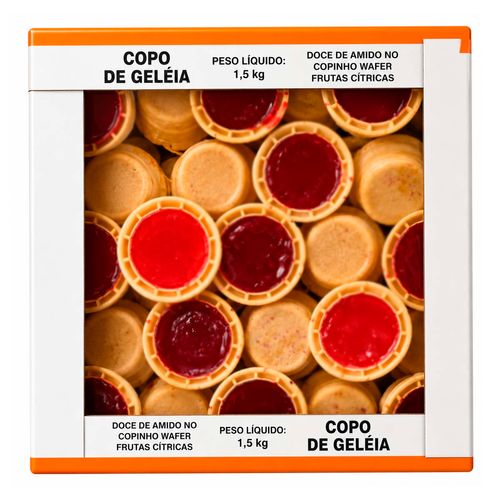 Doce Clamel Copo de Geleia Caixa com 50 unidades-2-